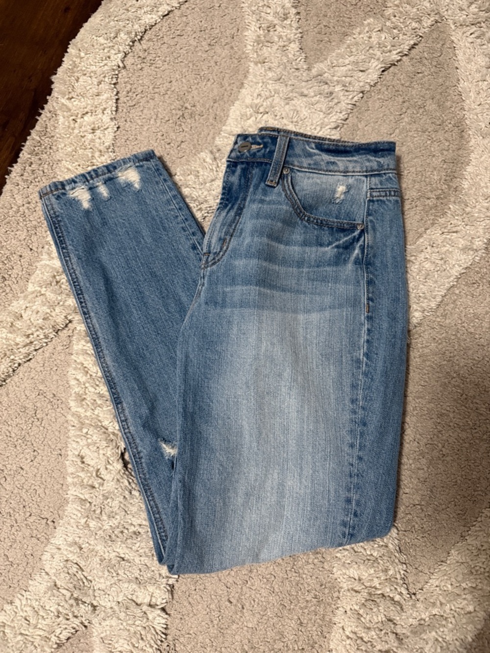 Altar'd State Light Blue Distressed Women's Jeans